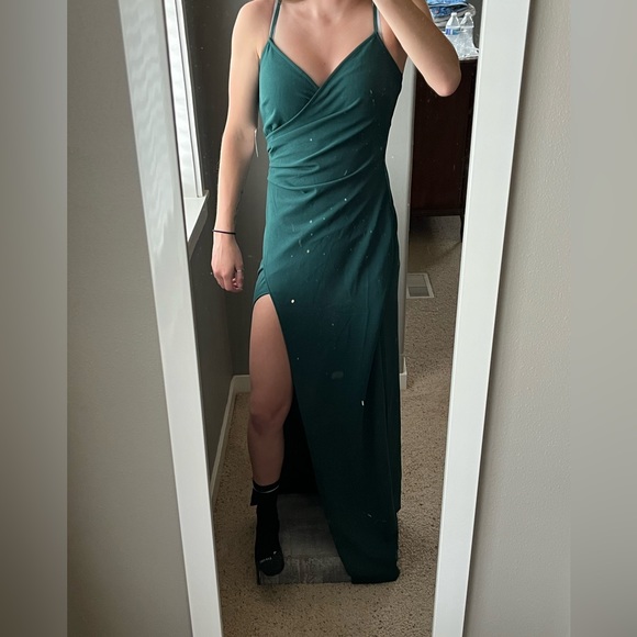 Green Windsor Formal Dress Size Small - Picture 2 of 8